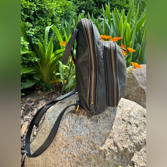 Margot Black Backpack with Minimalist Design - Picture 2 of 10